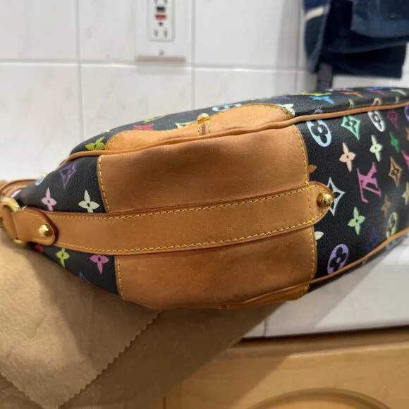 Louis Vuitton Greta Handbag Murakami Multicolor Hobo w/Original Receipt - MINT! - Picture 5 of 16